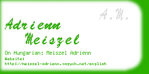 adrienn meiszel business card